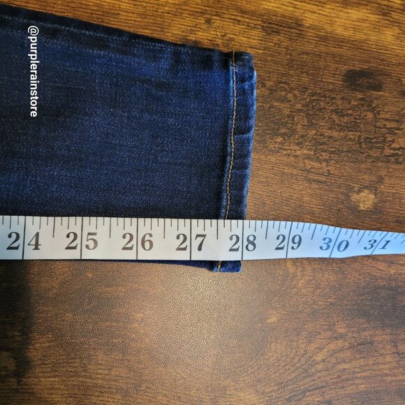 Madewell Jeans Size 27 Skinny 9" High Rise Tummy Control Larkspur Wash F8990 - Picture 11 of 12